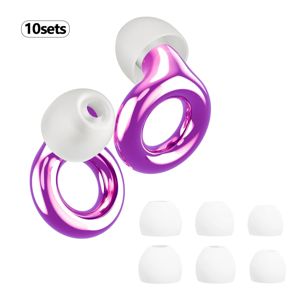 Reusable Silicone Earplugs – Sleep, Swimming, Motorcycle & Travel | LOOPLUNN