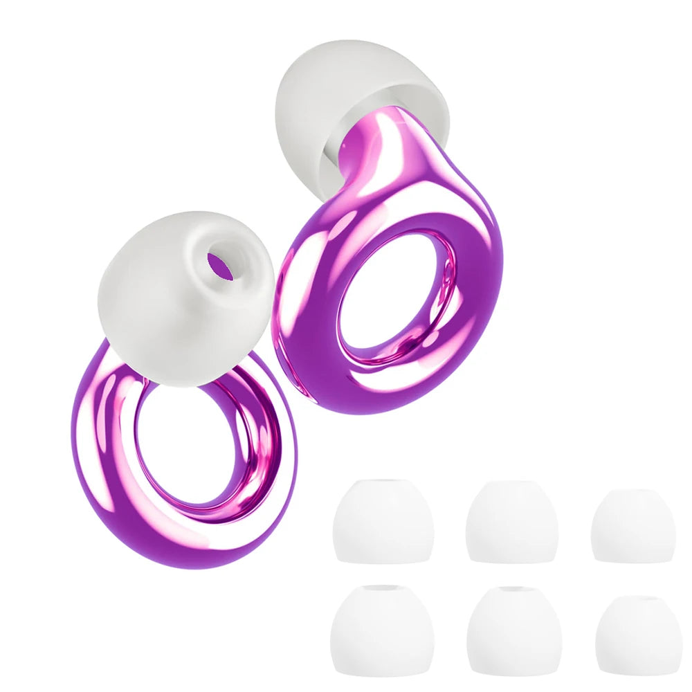 Reusable Silicone Earplugs – Sleep, Swimming, Motorcycle & Travel | LOOPLUNN