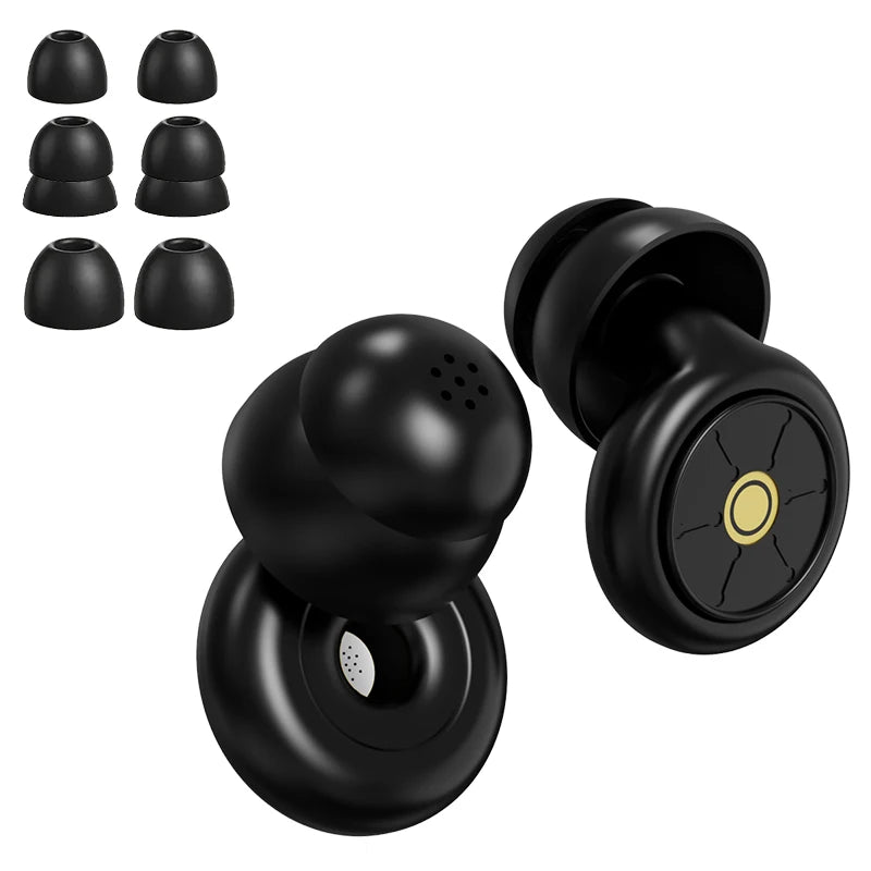 Waterproof Silicone Earplugs with Powerful Filter Noise Cancelling Sound Insulation for Ultra Quiet Sleep And Studying