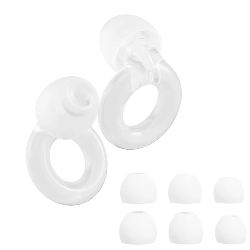 Reusable Silicone Earplugs – Sleep, Swimming, Motorcycle & Travel | LOOPLUNN