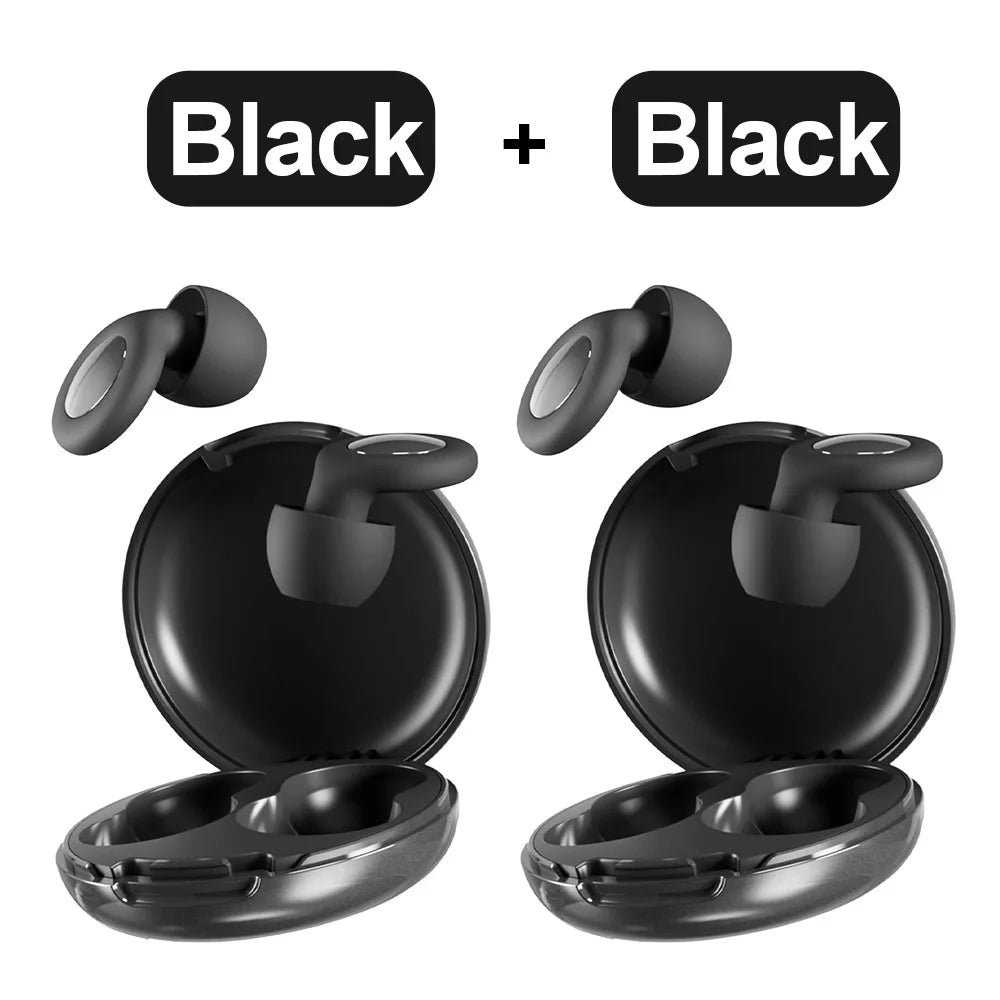 30 dB Silicone Earplugs – Sleep, Work & Travel | LOOPLUNN