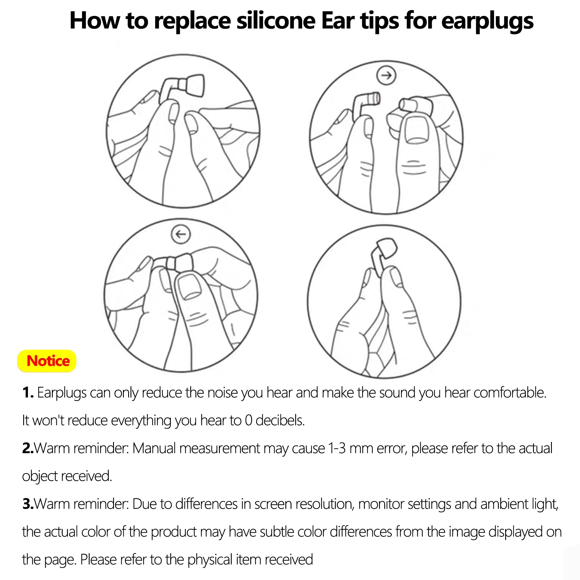 Everyday Silicone Earplugs
