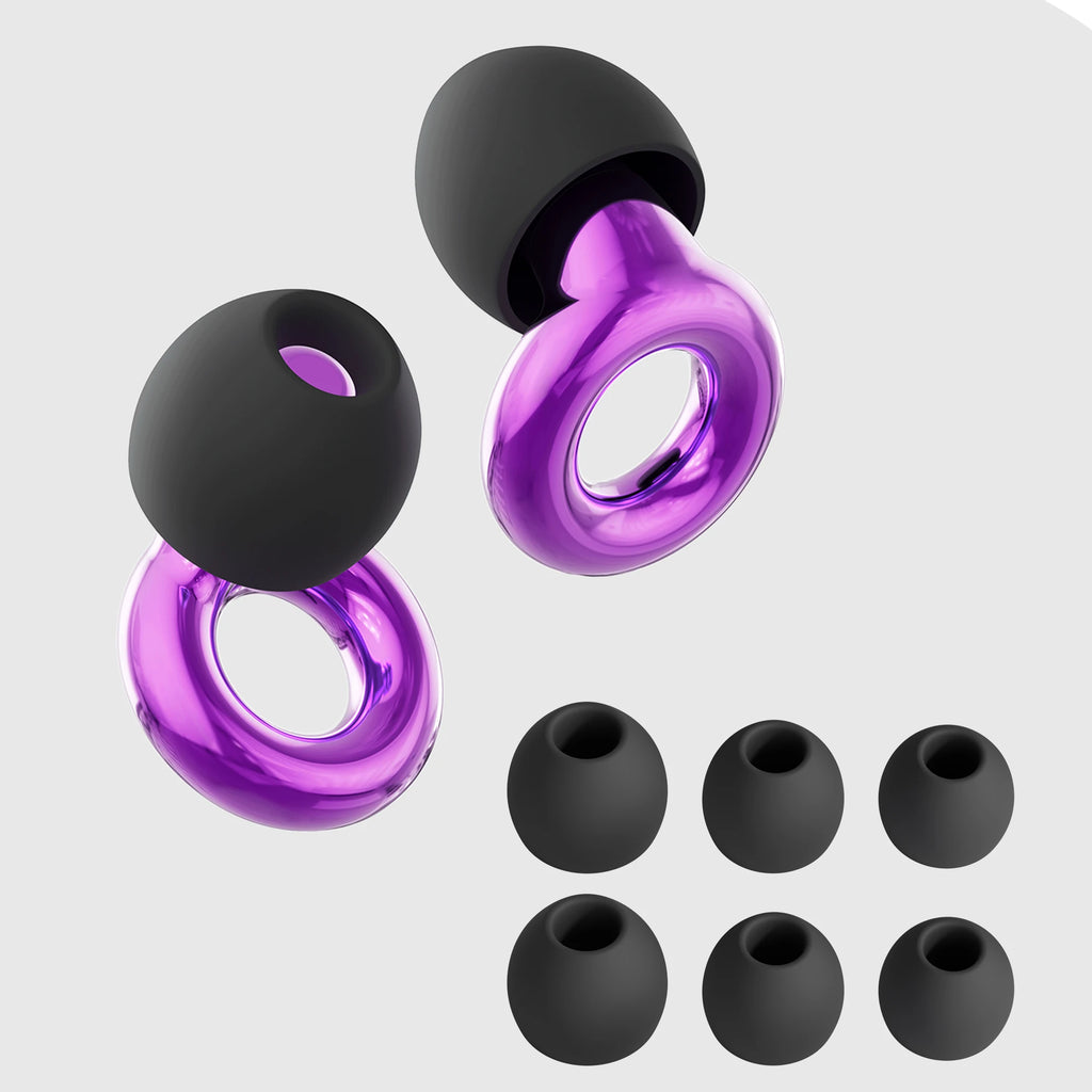Reusable Silicone Earplugs – Sleep, Swimming, Motorcycle & Travel | LOOPLUNN