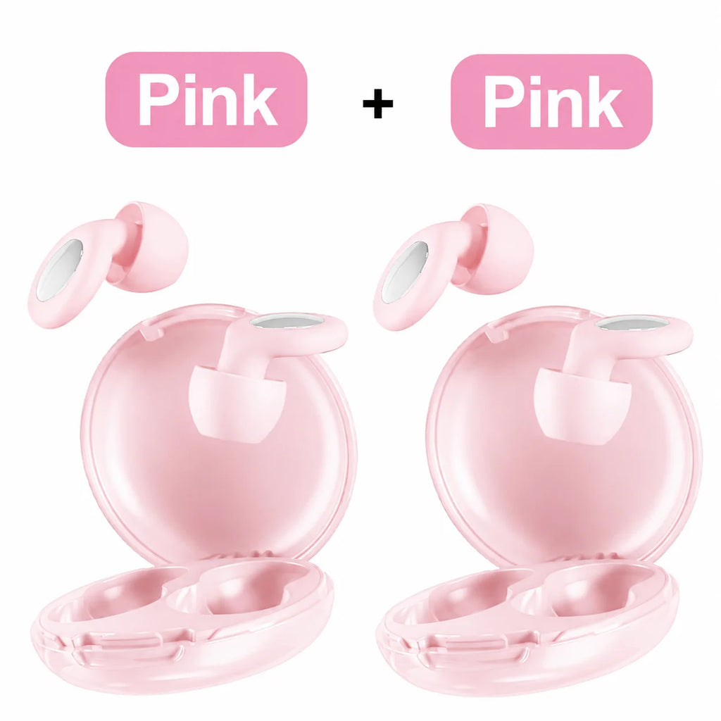 30 dB Silicone Earplugs – Sleep, Work & Travel | LOOPLUNN