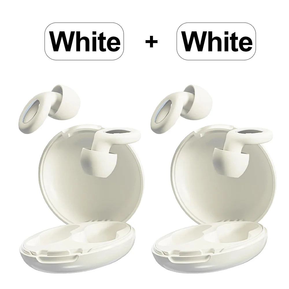 30 dB Silicone Earplugs – Sleep, Work & Travel | LOOPLUNN